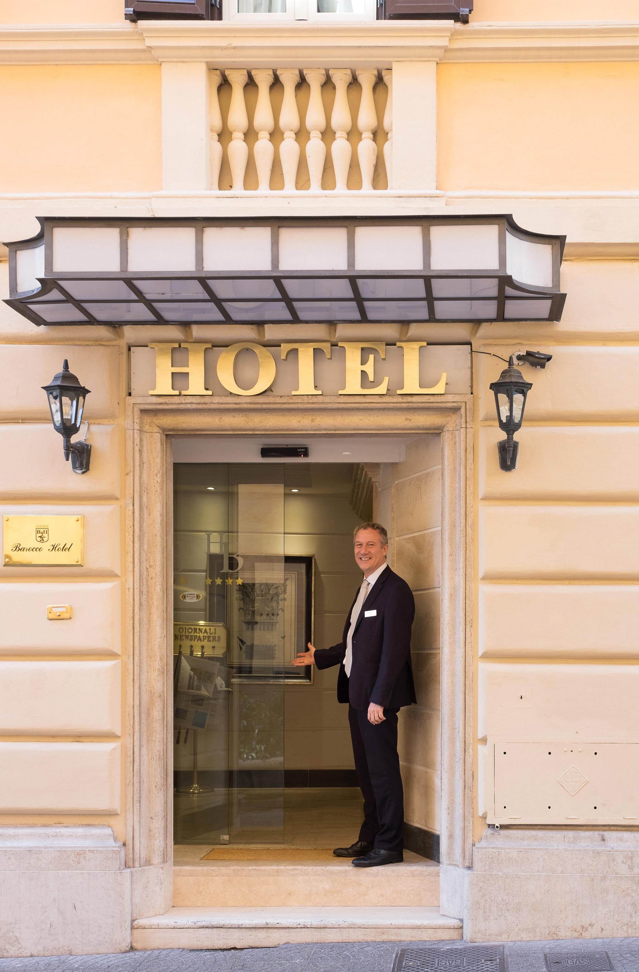 Hotel Barocco Roma Exterior foto